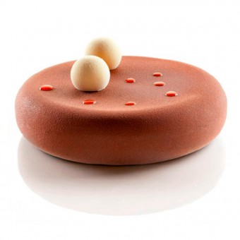 Силиконовая форма Эклипс d180мм h45мм v1000 мл, ECLIPSE Silikomart Силиконовая форма Эклипс d180мм h45мм v1000 мл, ECLIPSE Silikomart