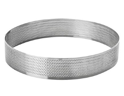 Перфорированное кольцо для выпечки тартов, металл н/ж d 7 см, h 2 см 68537 Перфорированное кольцо для выпечки тартов, металл н/ж d 7 см, h 2 см 68537